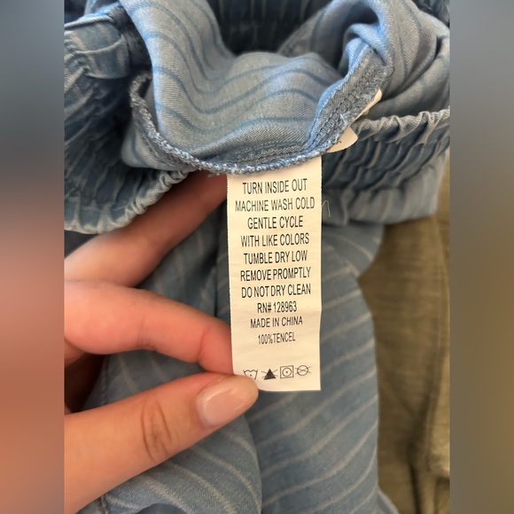 Indigo Rein Striped Soft Pants - Picture 10 of 10